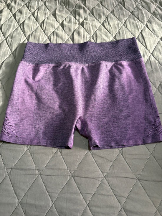 PINK Victoria's Secret Pants - PINK Victoria's Secret Purple Seamless Lounge Shorts